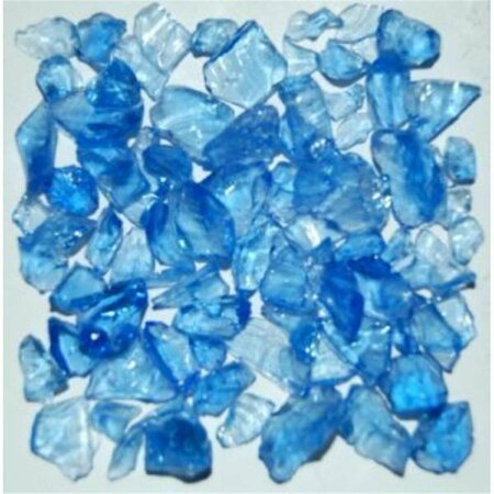 CALLE Recycled Chunky Glass Light Blue - Size 1 - 0.13-0.25 in. - 5 lbs CA2756128